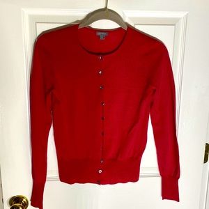 Ann Taylor - Rose / pink cardigan